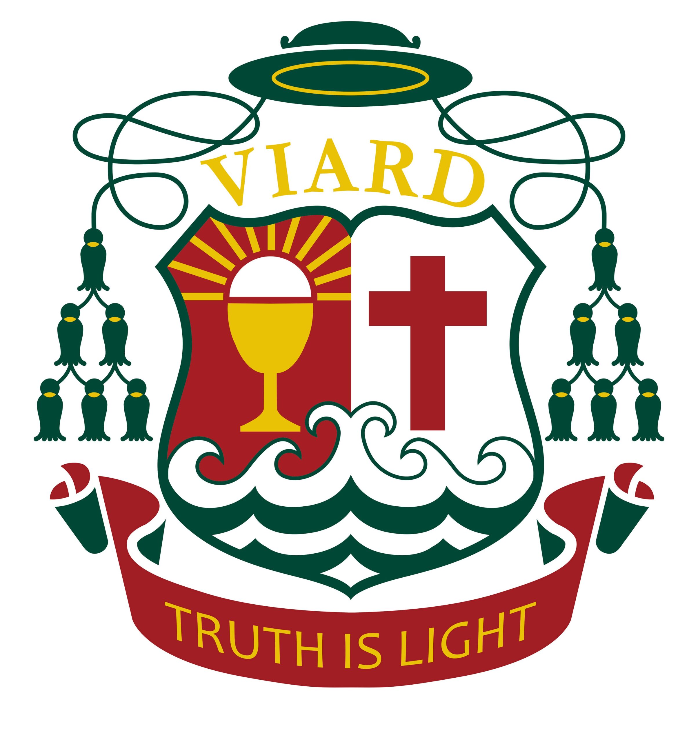 Bishop Viard crest